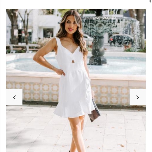 Vici Flutter Dress - Picture 1 of 4